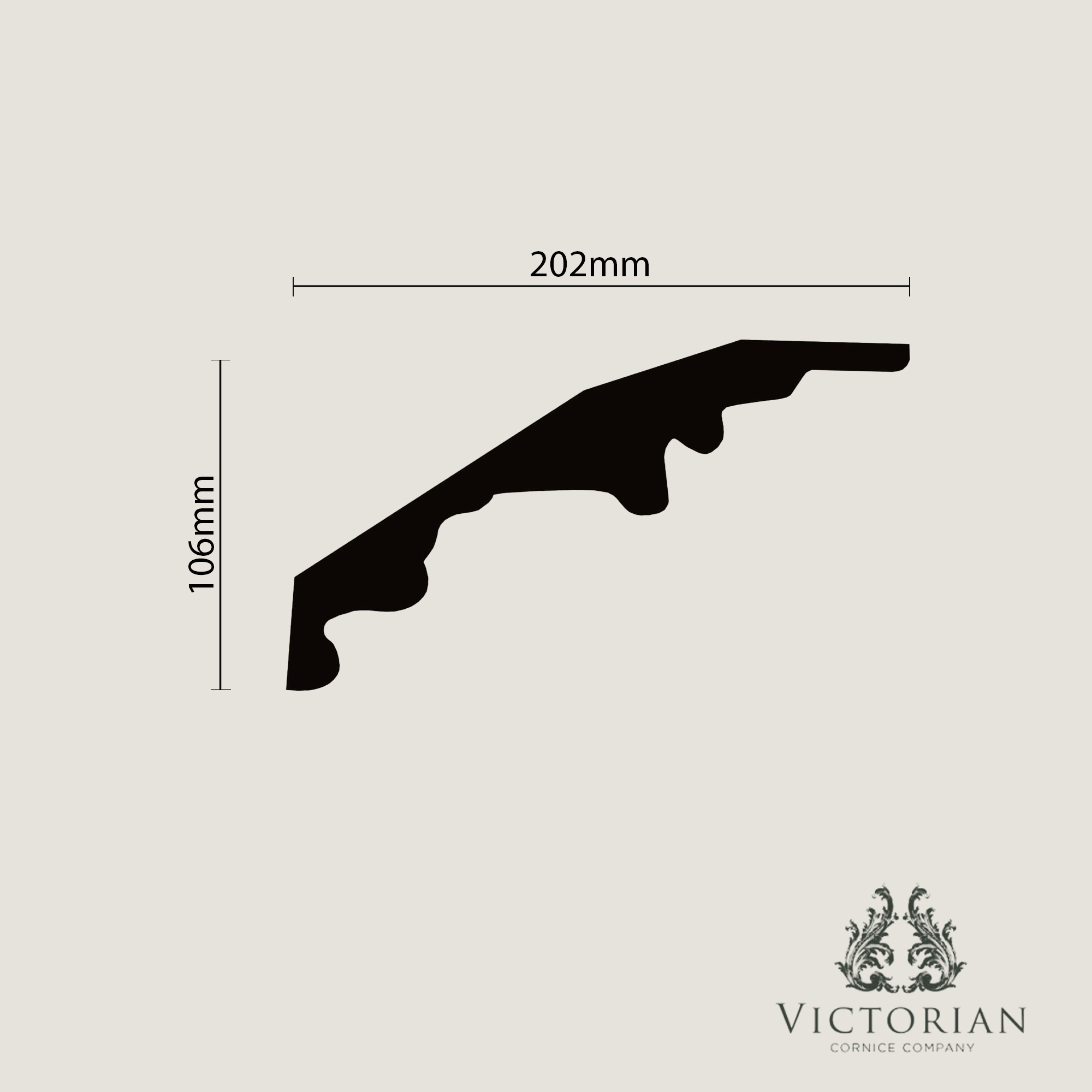 C96 Georgian plaster cornice with dentil block detailing, stepped mouldings and a traditional architectural profile.