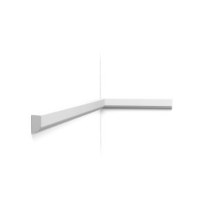 Orac P9050 panel moulding installed on wall corner showing simple square profile