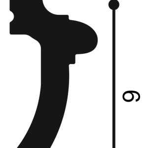 Orac PX113 Panel Moulding Profile Dimensions Orac PX113 panel moulding cross section showing 6mm height and 27mm projection traditional curved profile
