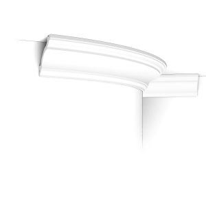 Orac C213F flexible coving profile 80mm polyurethane bendable cornice