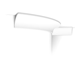 Flexible Orac cornice moulding smooth curved profile modern coving