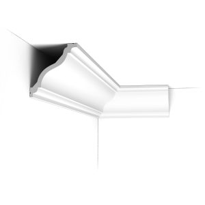 C333 cornice profile shown installed in a room corner