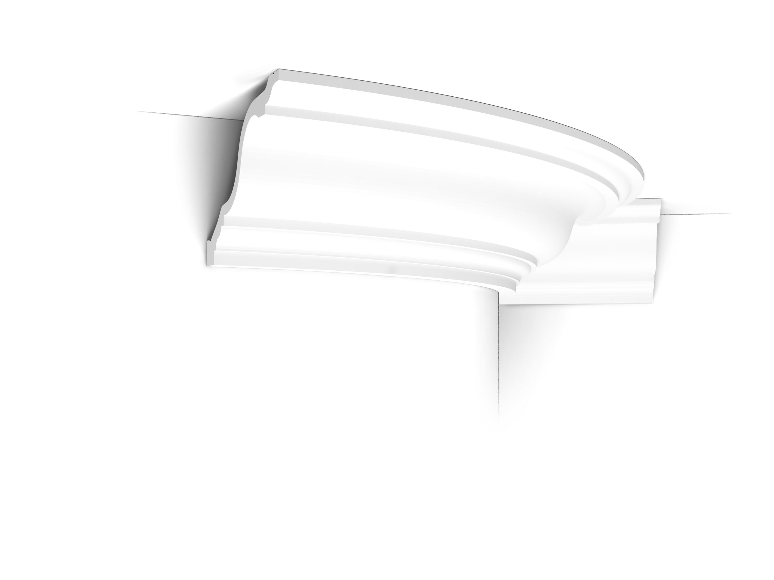 Flexible Orac cornice moulding large decorative curved profile classic coving