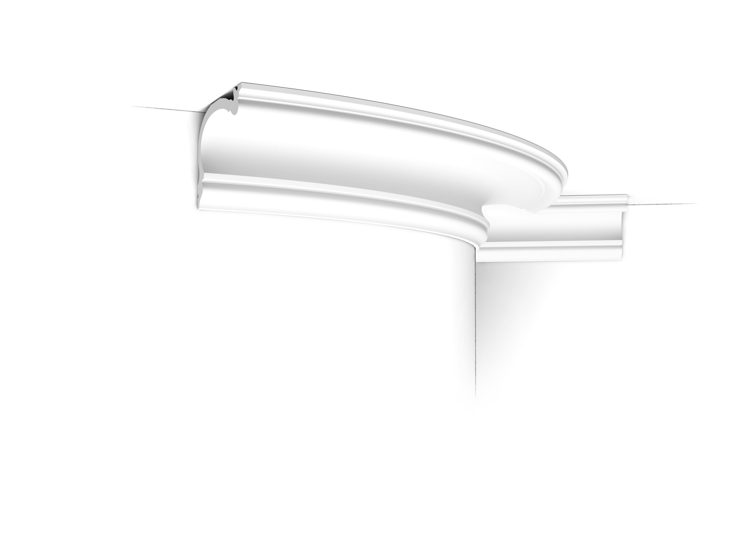 Flexible Orac cornice moulding decorative curved profile traditional coving