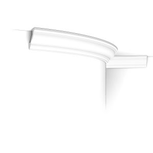 Flexible Orac cornice moulding curved profile classic coving lightweight