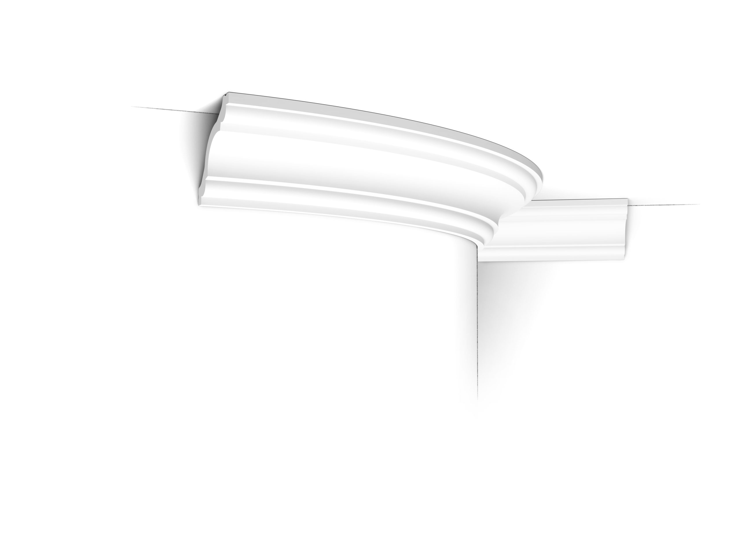 Flexible Orac cornice moulding decorative curved profile classic coving