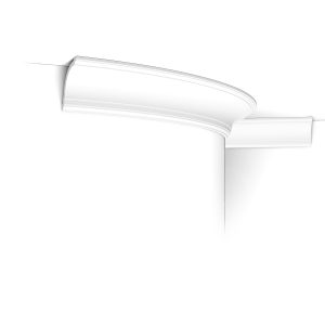 Flexible Orac cornice moulding smooth curved profile lightweight coving
