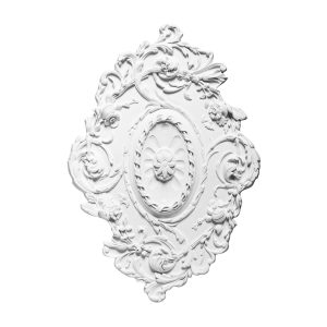 Orac ornate ceiling panel oval floral scroll design lightweight decorative