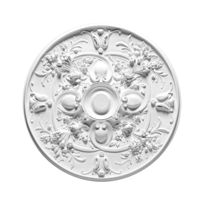 Orac ceiling rose ornate floral garland scroll design lightweight