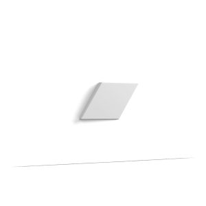 Orac W100 decorative wall panel element in white duropolymer