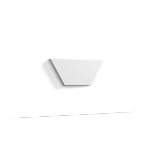 Orac W101 decorative wall panel element in white duropolymer