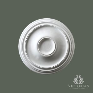 R13 plaster ceiling rose 510mm plain circular design decorative ceiling centre