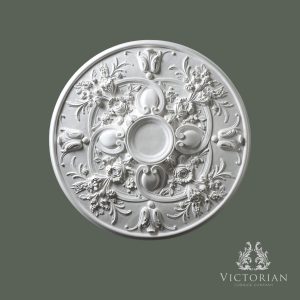 R2 plaster ceiling rose 800mm ornate floral scroll design decorative ceiling centre
