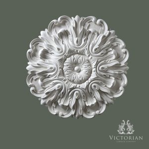 R4 plaster ceiling rose 760mm ornate leaf design decorative ceiling centre