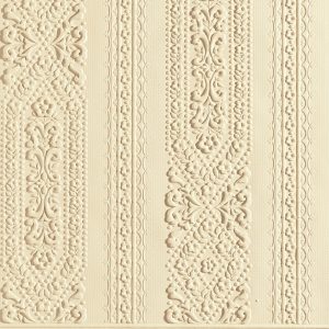 Lincrusta RD1966FR Seville Dado decorative embossed wall panel with floral medallions and classical detailing