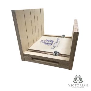 Victorian Cornice Company adjustable mitre box for cutting plaster cornice and coving accurately
